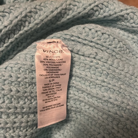 Vince Lofty Rib Aria Chunky Oversized Turtleneck Sweater - Picture 13 of 13